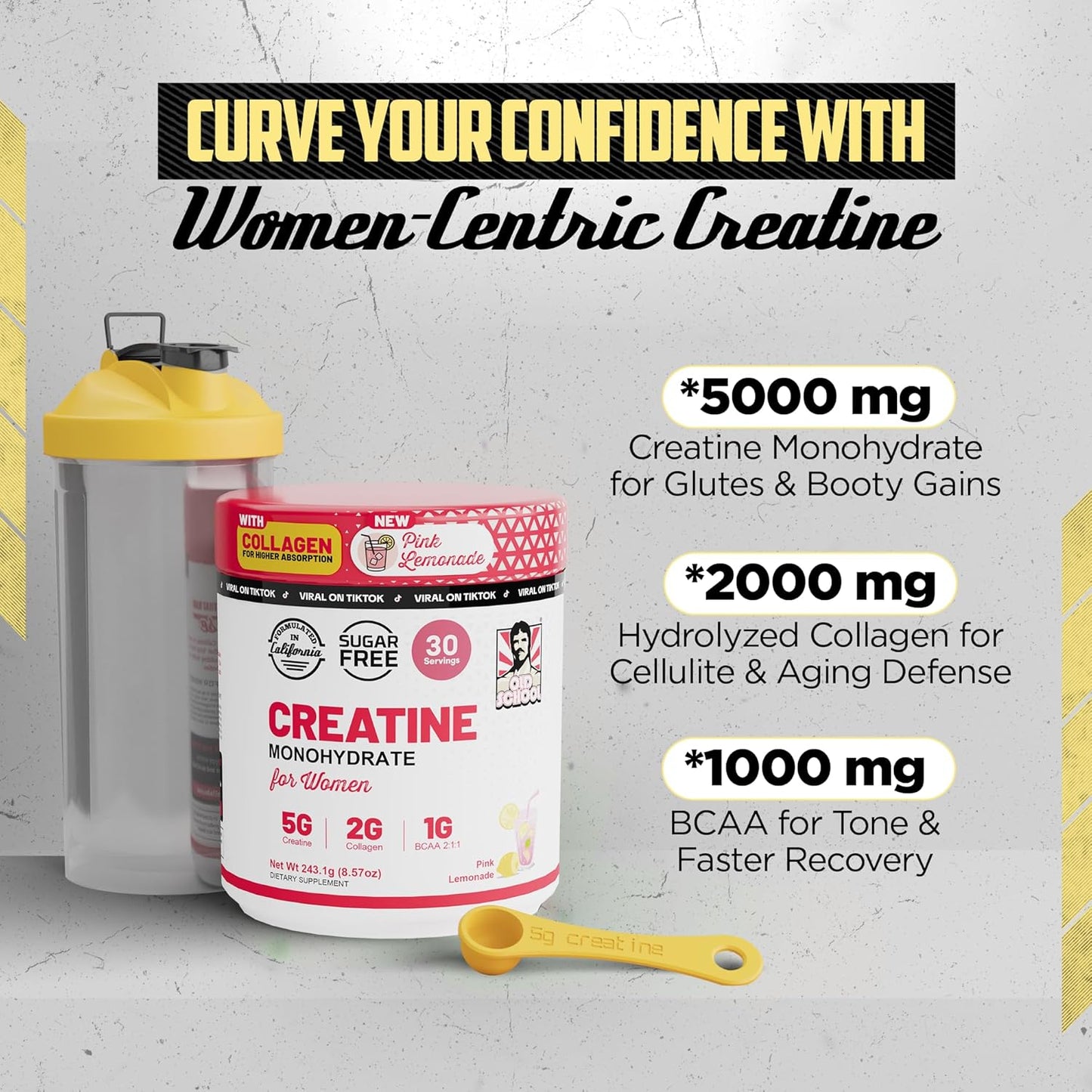 Creatine Monohydrate Powder 5G
