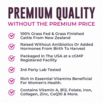 Beef Organ Supplement for Women